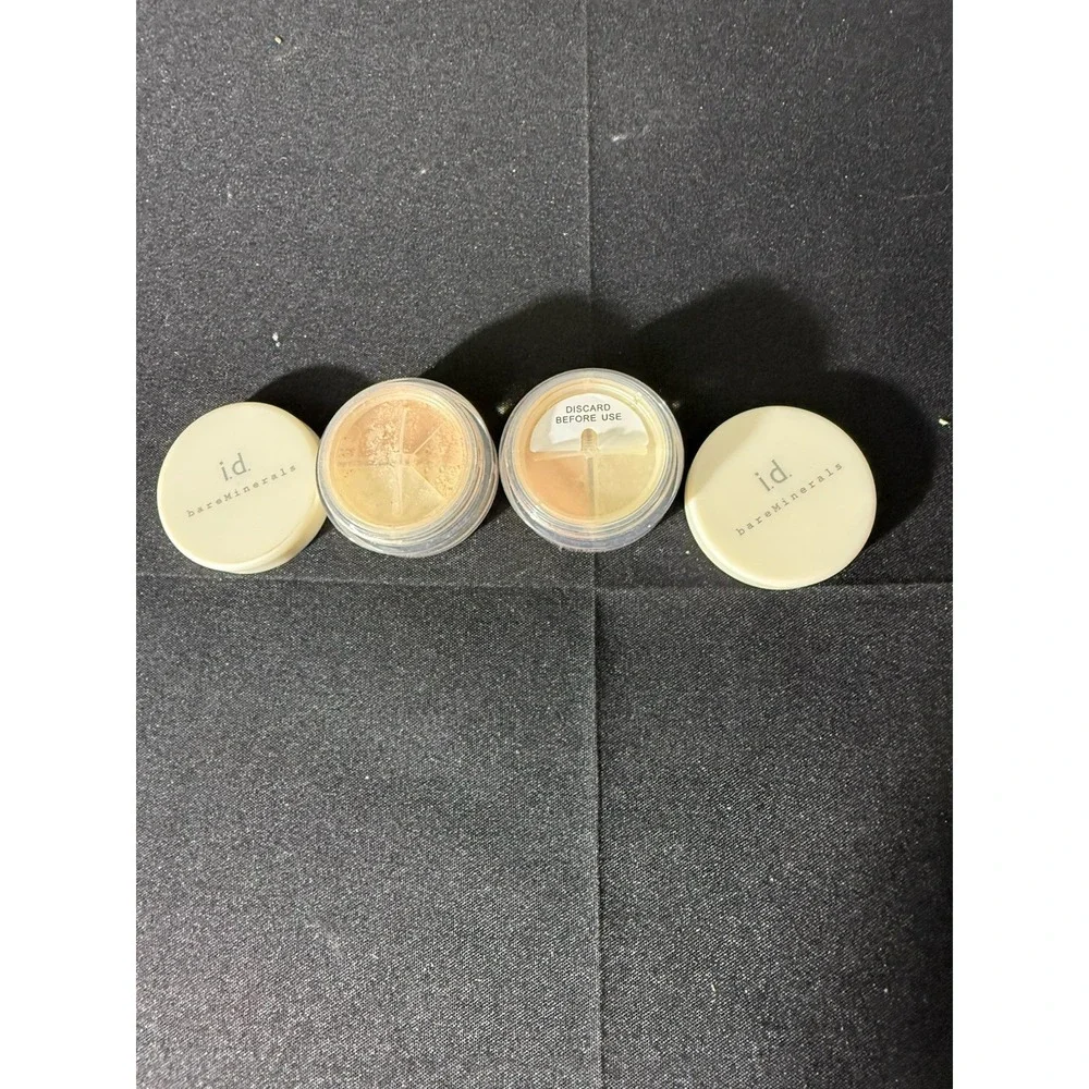 Set of 2 NEW I.D Bareminerals NATURAL‎ LIGHT Well-lit / Back-lit 2g 0.06oz